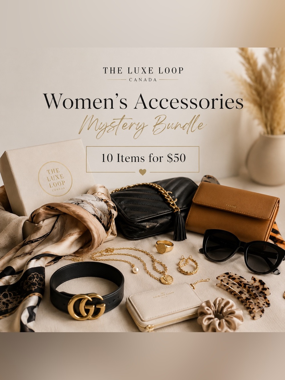 Women's Accessories Mystery Bundle  10 items